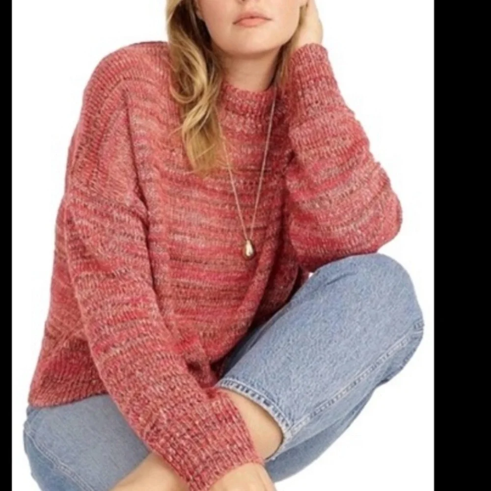 J. Crew Space-dyed Mockneck Sweater